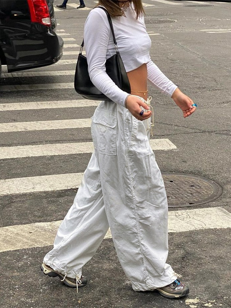 Casual Baggy Wide Leg Sweatpants