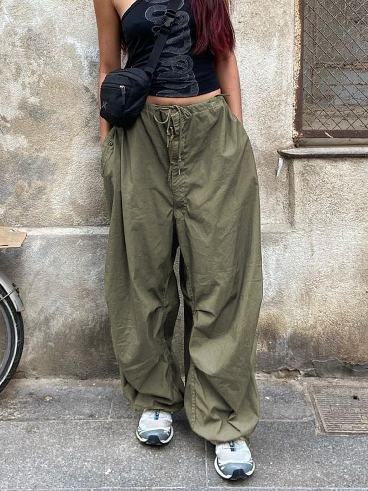 Casual Baggy Wide Leg Sweatpants