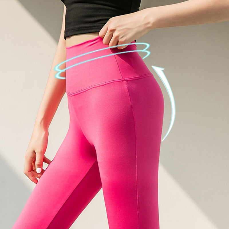 women's flared leggings