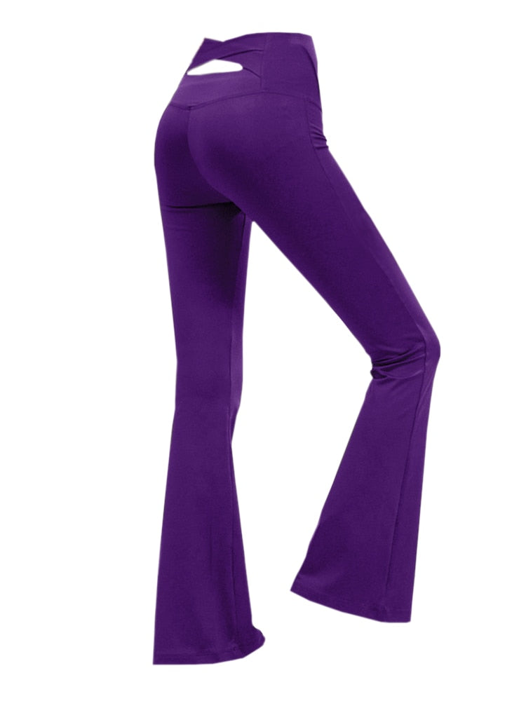 women's flared leggings